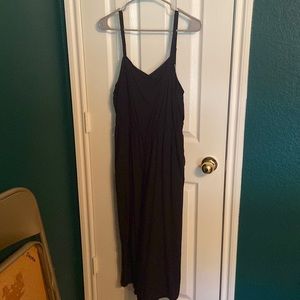 Sleeveless Jumpsuit with Pockets